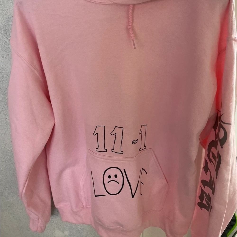 Lil Peep NYC pop up shining star 11-1 hoodie small